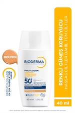 Bioderma Photoderm XDefense SPF50+ Tüm Cilt Tipleri UVA/UVB Yüksek Korumalı Renkli Güneş Kremi Golden 40 ML