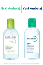 Bioderma Sebium H2O Karma ve Yağlı Ciltler için Micellar Makyaj Temizleme Suyu 250 ml