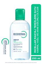 Bioderma Sebium H2O Karma ve Yağlı Ciltler için Micellar Makyaj Temizleme Suyu 250 ml