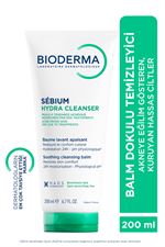 Bioderma Sebium Hydra Cleanser Akne Eğilimli Hassas Ciltler Balm Temizleme Jeli 200ml
