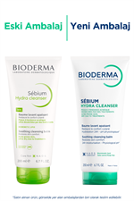 Bioderma Sebium Hydra Cleanser Akne Eğilimli Hassas Ciltler Balm Temizleme Jeli 200ml