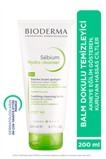 Bioderma Sebium Hydra Cleanser Akne Eğilimli Hassas Ciltler Balm Temizleme Jeli 200ml