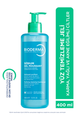 Bioderma Sebium Karma, Yağlı ve Akne Eğilimli Ciltler için Yüz, Vücut Temizleme Jeli 500 ml