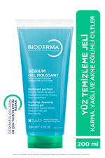 Bioderma Sebium Karma, Yağlı ve Akne Eğilimli Ciltler için Yüz, Vücut Temizleme Jeli 200 ml