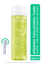 Bioderma Sebium Lotion Gözenek Sıkılaştırıcı, Siyah Nokta Karşıtı Arındırıcı Tonik 200 ml
