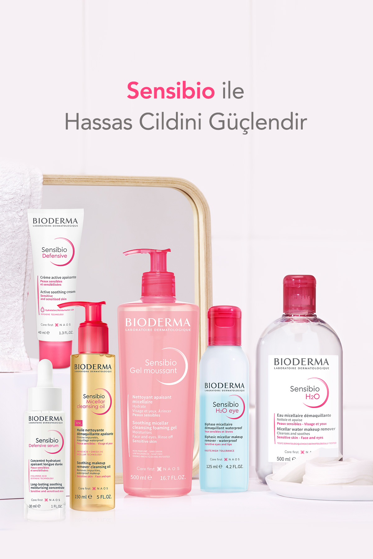 Bioderma Sensibio DS+ Foaming Gel Yağlı Pullanma Karşıtı Arındırıcı Temizleme Jeli 200 ml
