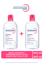 Bioderma Sensibio H2O Micellar Su 2li Avantaj Paketi 2x500 ml