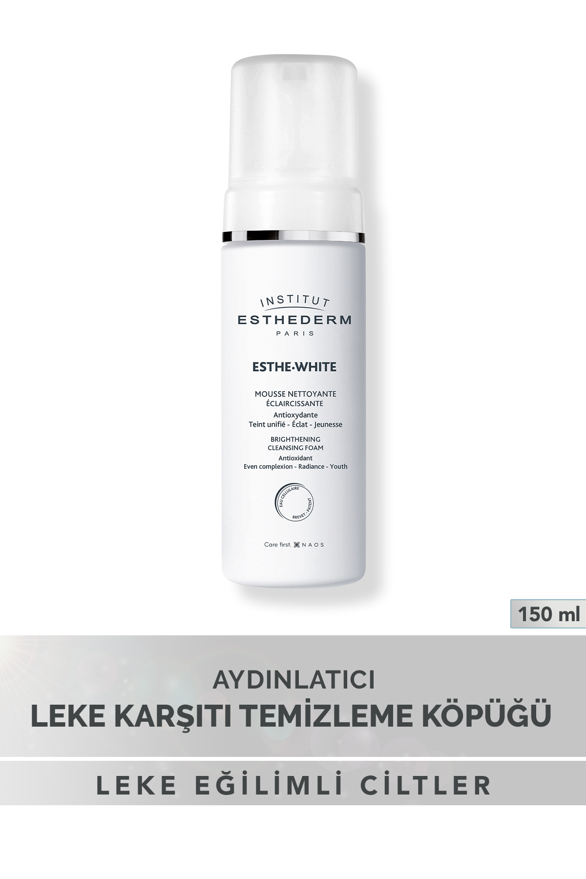 Institut Esthederm Esthe-White Aydınlatıcı Temizleme Köpüğü 150 ml