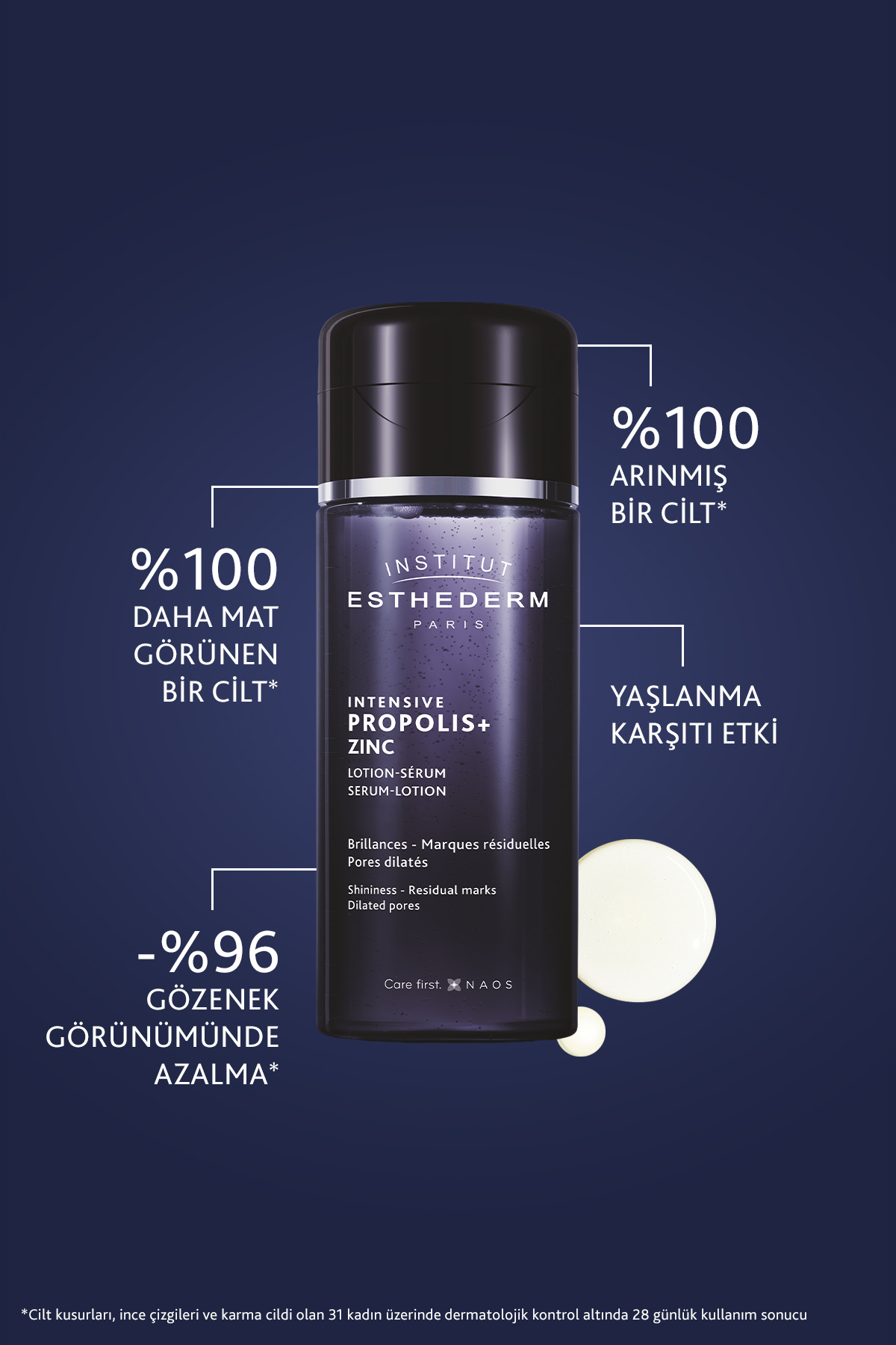 Institut Esthederm Intensive Propolis Akne Karşıtı Gözenek Sıkılaştırıcı Serum Tonik 130 ml