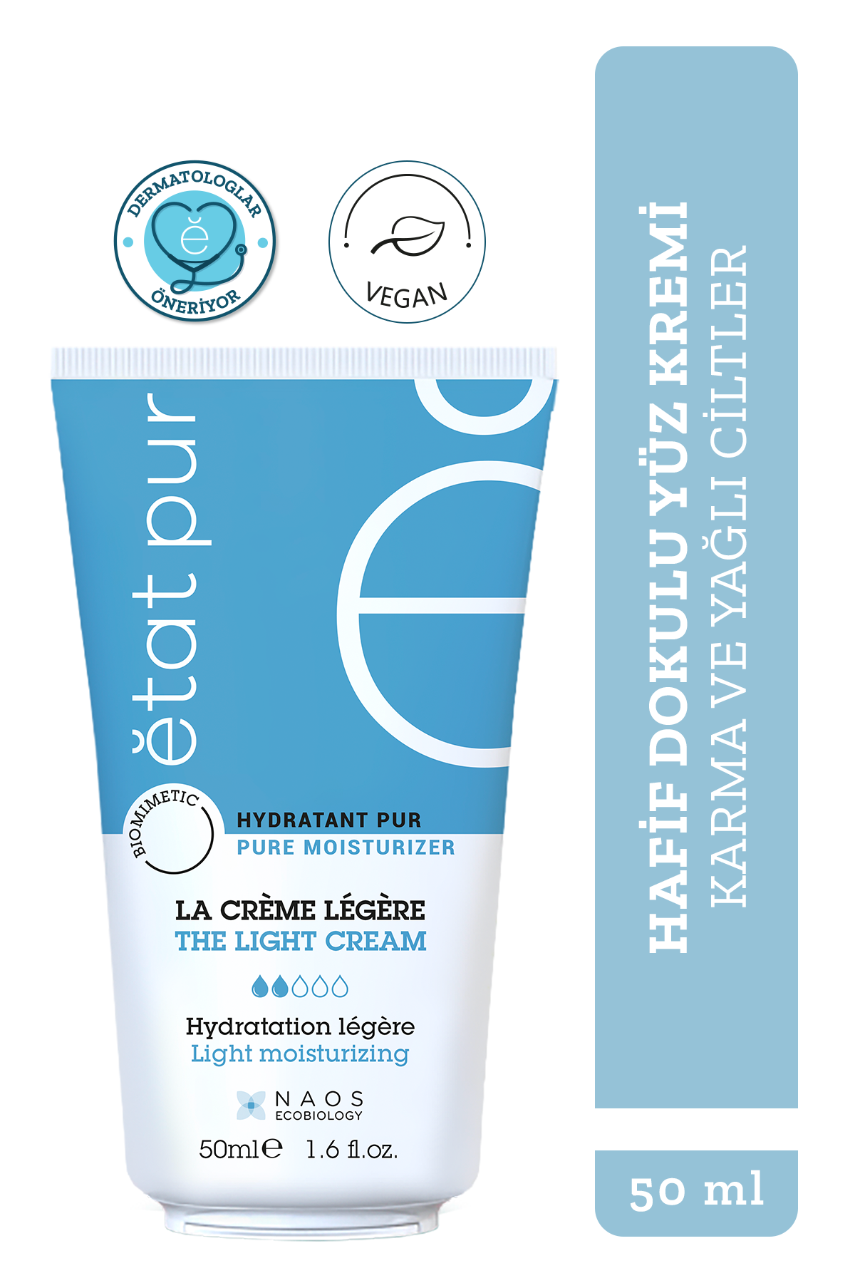 Etat Pur Light Moisturizing Hafif Dokulu Nemlendirici Yüz Kremi 50 ml
