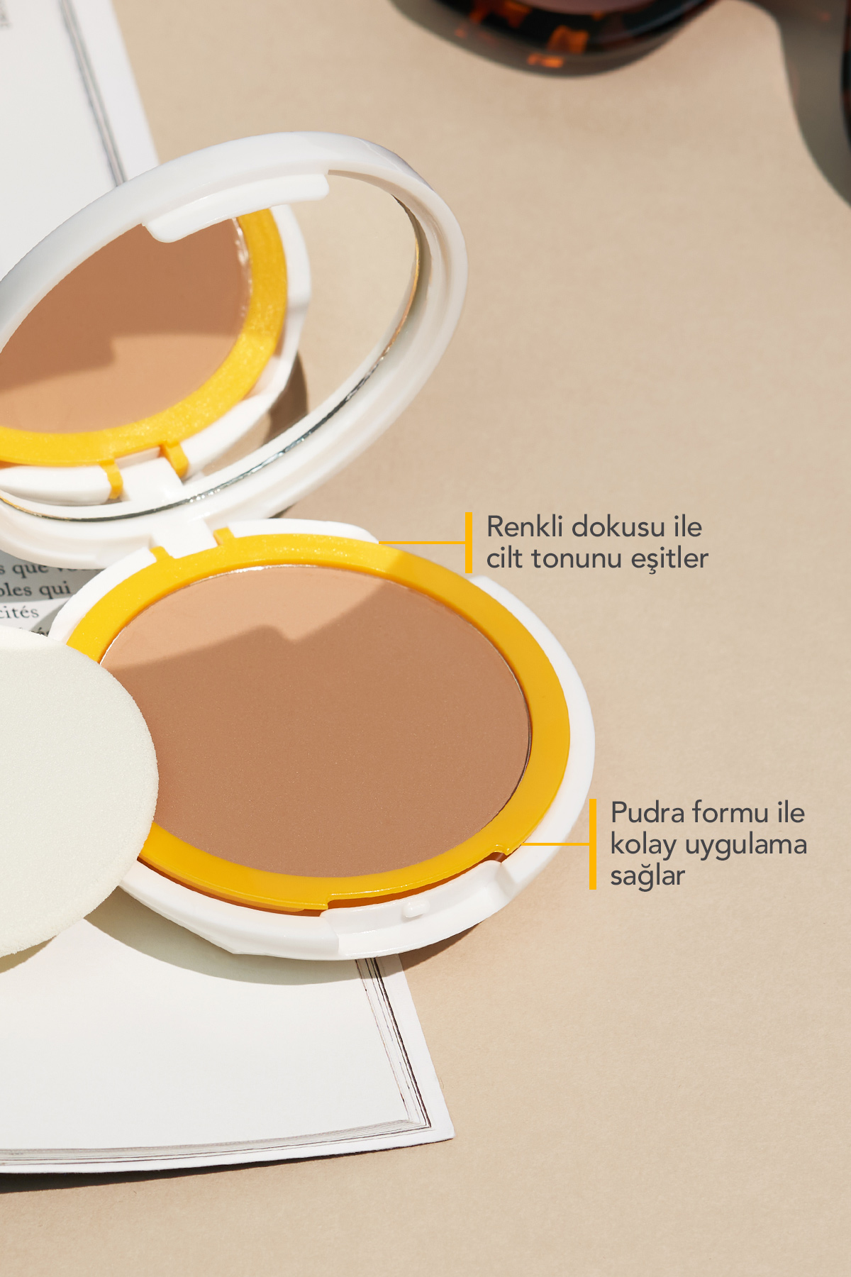 Bioderma Photoderm Mineral Compact Light SPF50+ Kapatıcı Güneş Koruyucu Kompakt Pudra 10 gr