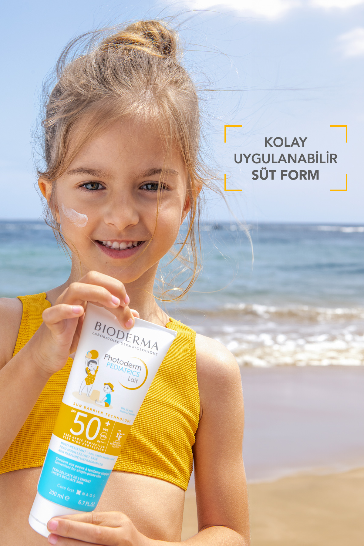 Bioderma Photoderm Pediatrics Lait SPF50+ Bebek & Çocuk Süt Formda Güneş Kremi 100 ml