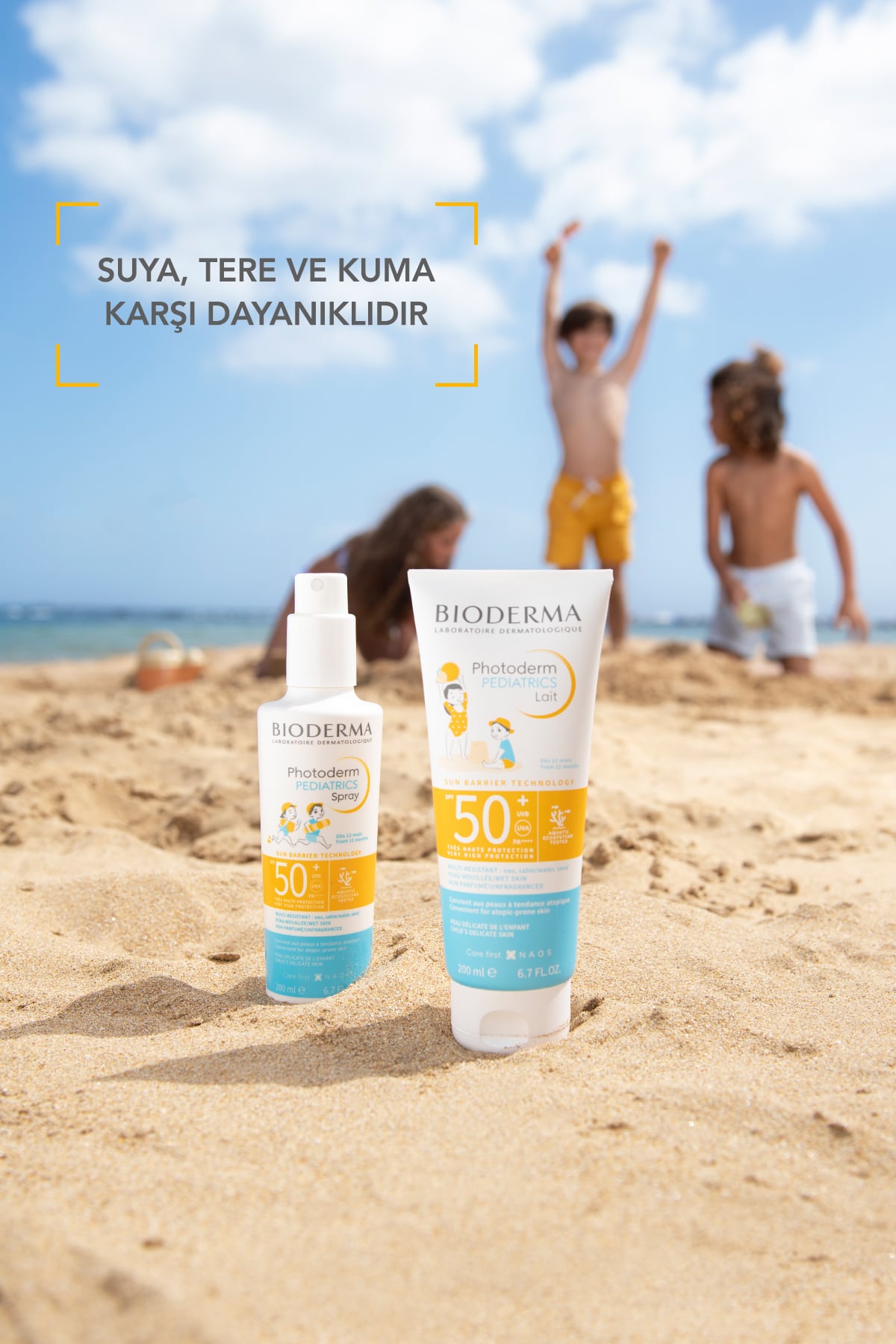 Bioderma Photoderm Pediatrics Lait SPF50+ Bebek & Çocuk Sprey Formda Güneş Kremi 200 ml