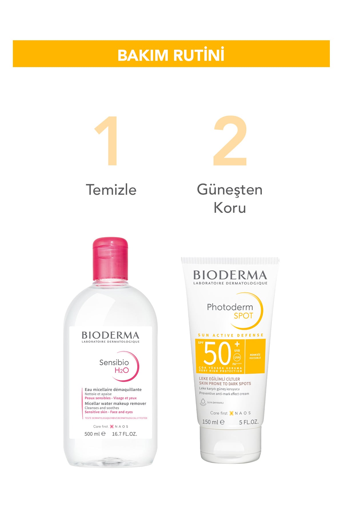 Bioderma Photoderm SPOT SPF50+ Leke Karşıtı Yüksek Korumalı Yüz & Vücut Güneş Kremi 150ml