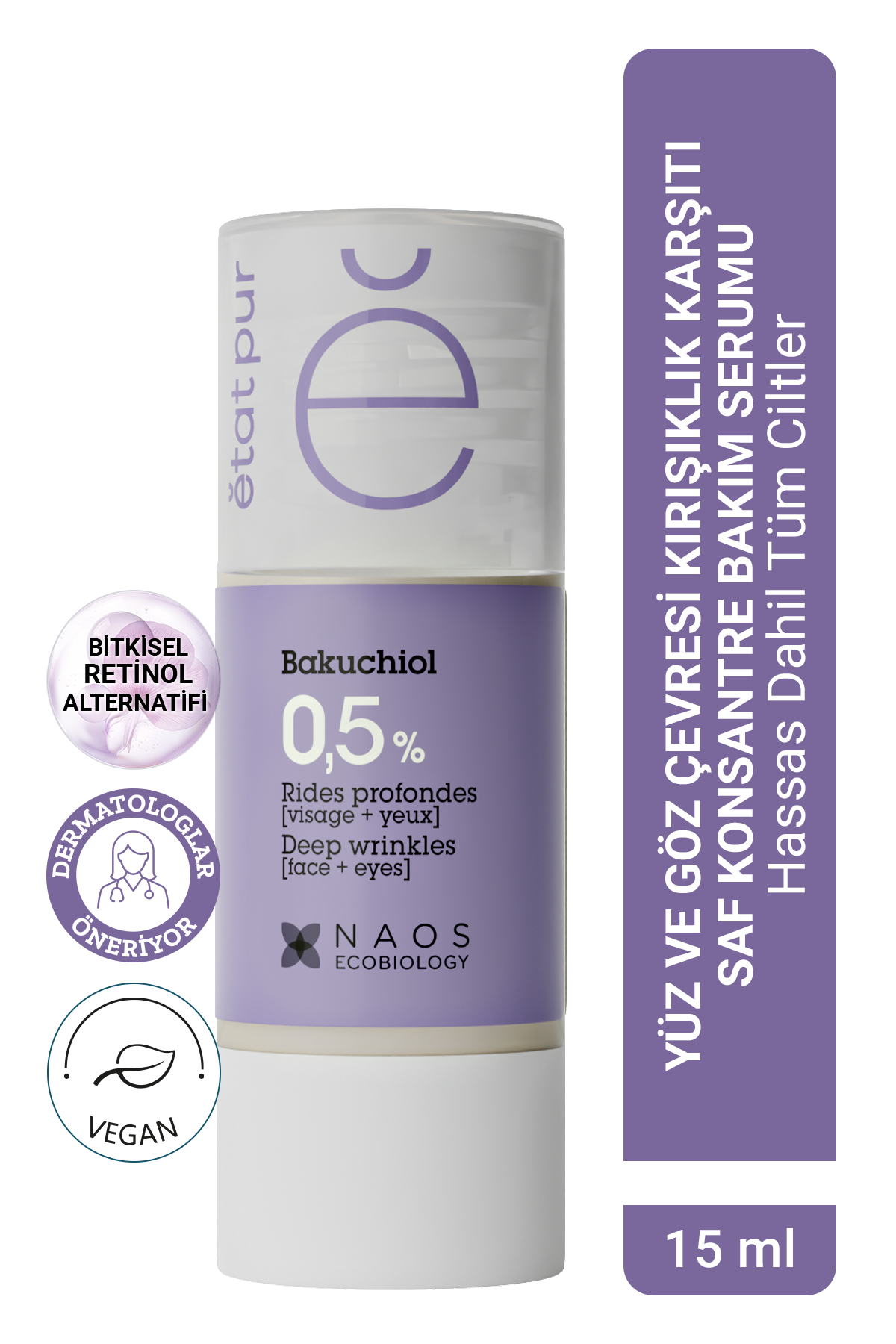 PURE ACTIVE BAKUCHIOL %0,5 15 ML