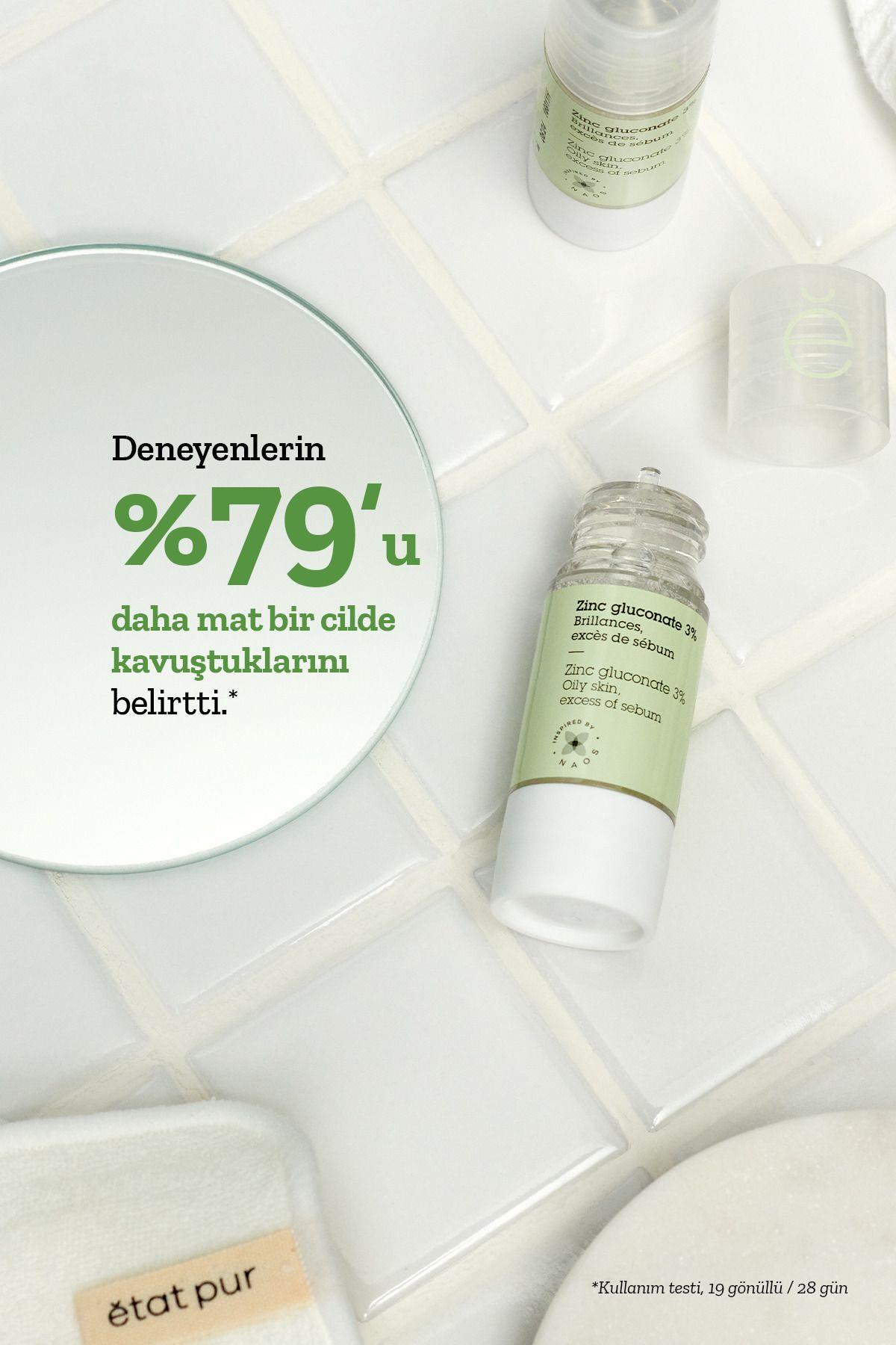 Etat Pur Pure Active Çinko Glukonat Sebum Dengeleyici Saf Konsantre Bakım Serumu 15 ml