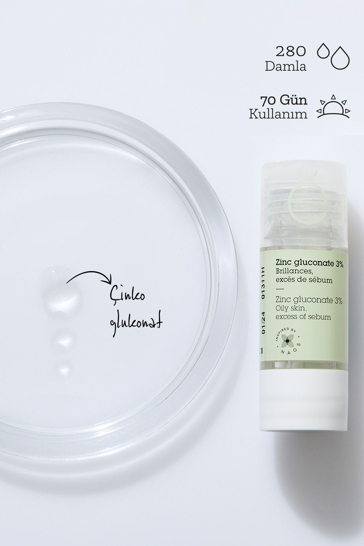 Etat Pur Pure Active Çinko Glukonat Sebum Dengeleyici Saf Konsantre Bakım Serumu 15 ml