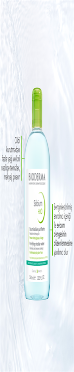 Bioderma Sebium H2O Karma ve Yağlı Ciltler Micellar Su 2li Avantaj Paketi 2x500ml