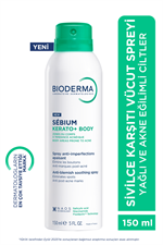 Sebium Kerato+ Body Sivilce ve Akne Lekesi Karşıtı Ferahlatıcı Vücut Spreyi 150 ml