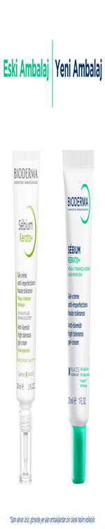Bioderma Sebium Kerato+ Sivilce, Akne Lekesi ve Siyah Nokta Karşıtı Nemlendirici Krem 30 ml