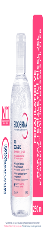 Bioderma Sensibio Micellar Gel Temizleyici Misel Jel 250 ml