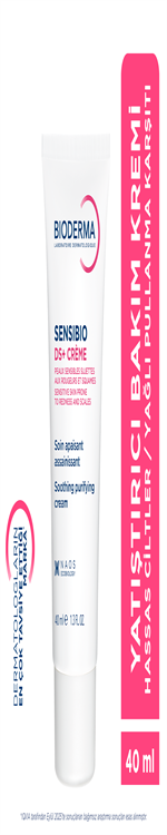 Bioderma Sensibio DS+ Cream Yağlı Pullanma Karşıtı Yatıştırıcı Bakım Kremi 40 ml
