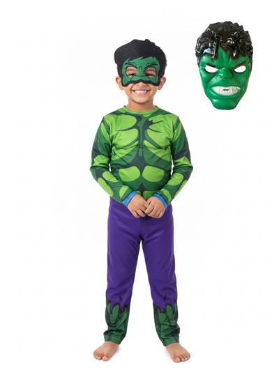 Maskeli Çocuk Kostümü 2 Maskeli