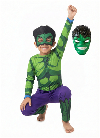 Maskeli Çocuk Kostümü 2 Maskeli