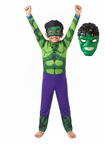 Maskeli Çocuk Kostümü 2 Maskeli