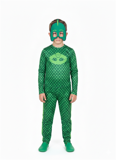 Pj Mask Kostüm Pija Maskeliler Kostüm Gekko (yeşil) Kertenkele