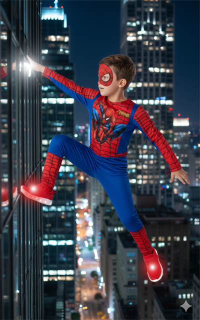 Spiderman kostümü kaslı Yeni çocuk Örümcek adam Kaslı kostümü maskeli parti kıyafeti