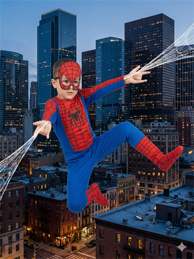 Spiderman Kostümü Örümcek Adam Kostüm