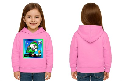 Unisex  Baskılı brawl stars Çocuk Swaetshirt Kapüşonlu 3 İplik Şardonlu