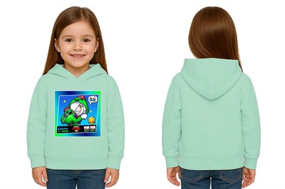 Unisex  Baskılı brawl stars Çocuk Swaetshirt Kapüşonlu 3 İplik Şardonlu