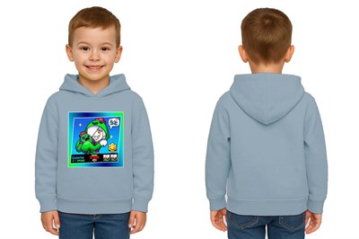 Unisex  Baskılı brawl stars Çocuk Swaetshirt Kapüşonlu 3 İplik Şardonlu