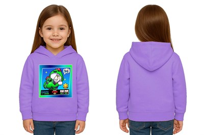 Unisex  Baskılı brawl stars Çocuk Swaetshirt Kapüşonlu 3 İplik Şardonlu