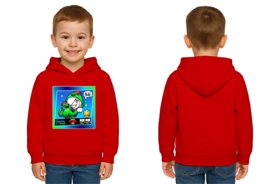 Unisex  Baskılı brawl stars Çocuk Swaetshirt Kapüşonlu 3 İplik Şardonlu