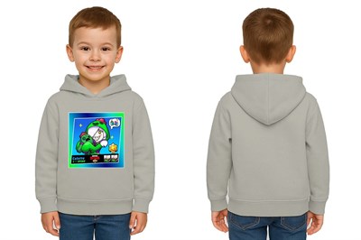 Unisex  Baskılı brawl stars Çocuk Swaetshirt Kapüşonlu 3 İplik Şardonlu