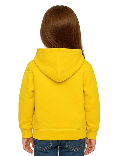 Unisex Baskılı Çocuk Swaetshirt Kapüşonlu 3 İplik Şardonlu Kuromi baskılı