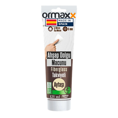 Aguaplast - Aytaşı Fiberglass Katkılı Ahşap Dolgu Tamir Macunu 125 ml
