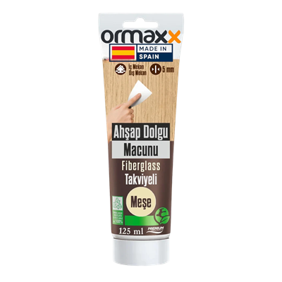 Aguaplast - Meşe Fiberglass Katkılı Ahşap Dolgu Tamir Macunu 125 ml