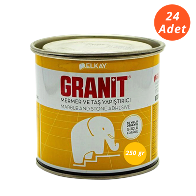 Elkay EB25 Grani̇t Mermer Yapıştırıcı Bej 250 gr - 24'lü Koli