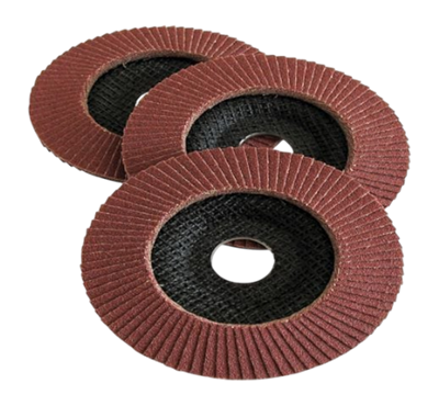 Karbosan Flap Disk Zımpara Ø:115x22 mm AO Kırmızı 60 Kum (982980) 10lu Paket