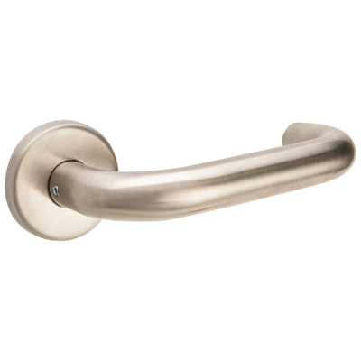 Paslanmaz Alm. Rozetli U Oda Kapı Kolu Inox