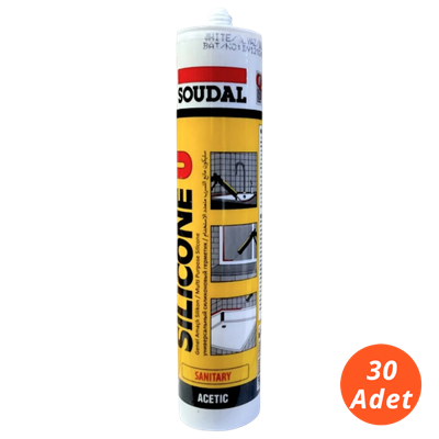 Soudal Üniversal Silikon Kahve 280 gr - 30lu Koli