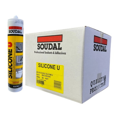 Soudal Üniversal Silikon Kahve 280 gr - 30lu Koli