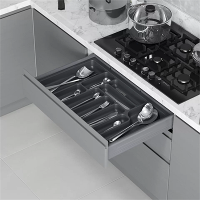 Starax S-2289-A Kaşıklık Antrasit 74*49 Cm {En:69 Derinlik:41 Kesilebilir} 10 Bölmeli