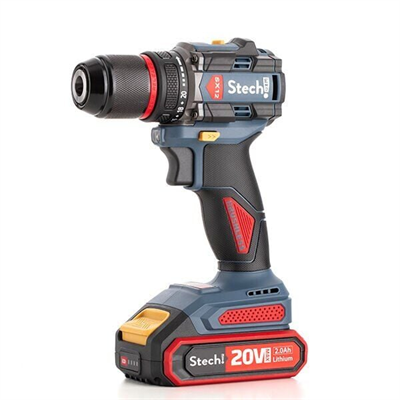 Stechend SX12 Çift Akülü Matkap 20V 4.0 Ah