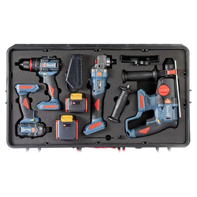 Stechend SXS402 Akülü 4'lü Set 20 V