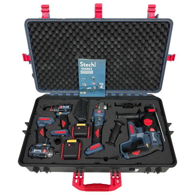 Stechend SXS403 Akülü 4lü Set 20 V